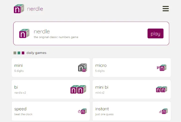 Nerdle game guide
