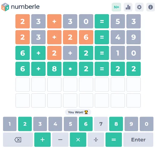 Numberle Guide